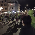 Leider konnte der Guggänsound das Klima nicht ausreichend erwärmen