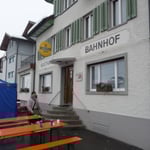 im Bahnhöfli erkannten uns die Wirte sofort wieder