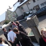 der Fotograf wusste hier schon, dass es noch ziemlich schräg kommt