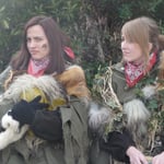 Die Teenies wollten unbedingt fotografiert werden!