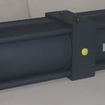 KOMPAUT -  Dosatore di flusso a pistoni, due stadi, diametro 200mm.