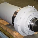 KOMPAUT Cilindro speciale alesaggio D.550 stelo D.400 corsa 1000 per pressa