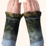 Stulpen Nr. | Wristlets No. 73  |  35 €   |   Chiffon/Merino gefilzt/felted