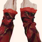 Stulpen Nr. | Wristlets No. 36  |  40 €   |   Chiffon/Merino gefilzt/felted