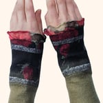 Stulpen Nr. | Wristlets No. 57  |  35 €   |   Chiffon/Merino gefilzt/felted