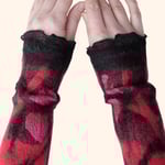 Stulpen Nr. | Wristlets No. 40  |  40 €   |   Chiffon/Merino gefilzt/felted