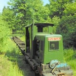 Ruston met lorrietrein.