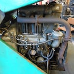 De motor stond vast maar loopt intussen weer als een zonnetje.