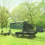 De oeroude handkraan werd optisch opgeknapt door onze medewerker Sip.