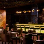 Portrait of "Little Red" Lisa Martinez (12 feet tall X 10 feet wide, Original Painting on Canvas) • The Izel Interior Mural/Paintings • Conrad Hilton Hotel, Dubai  UAE