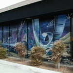 Moonscapes I: On the Tail of the Comet