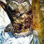 Aztec Religion: The Armor Golden Breastplate of Athena is the Xipe Totec flayed skin from Coatlicue. Aztec Religion: The Skull pedant on Athena's Armor is the baby angel (Huitzilopochli).