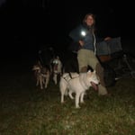 Kurze Pause beim Wendepunkt.