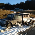 Die ersten Sonnenstrahlen.