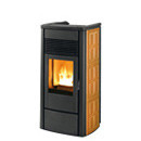 STAR - Puissance thermique utile max. 8 kW/h - Rendement nominal 91.70% - Capacité du réservoir 37 l - Consommation horaire min. 0,6 kg/h - max 1,8 kg/h - Autonomie au min : 40 h au max : 13 h - Diamètre de sortie des fumées 8 cm