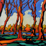 Île-de-France bord de seine II 81X100