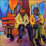 Mon ami ! 100X100  Vendu