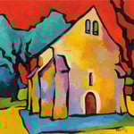  La chapelle Saint-Blaise N°12-3 30X30