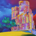 les vestiges du château de l'Isle-Saint-Denis-en-Val 100 X 81