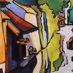 Île-de-France Provins : la Voulzie 30X40