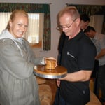 Franz Hauer presents his handmade products