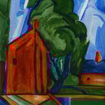 Radiant Light, mixed media on canvas, 8 x 10, 2014