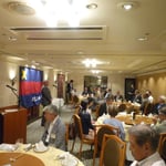 写真②：懇親会　会長挨拶