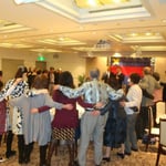 写真⑤：新年会・若き血