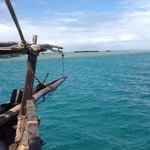 прогулка на лодке на Диани