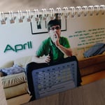 Tischkalender: Gestaltung mit Bildern und Texten