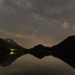 Sternenhimmel am See