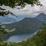 Blick vom Höhenweg zum Hintersteinersee
