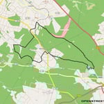 Der Rundkurs ist schwarz dargestellt