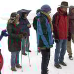 Einweisung in die Wanderroute