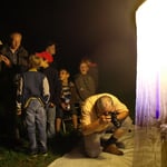 Das Fotografieren kann recht anstrengend sein