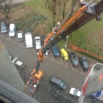 Op 9 hoog met de hoogwerker