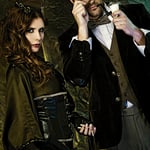 Diego Otero, mister españa, diego otero mister españa, laura diaz, miss toledo, miss toledo laura diaz, steam katt, steamkatt, steampunk fashion, steampunk style, steampunk makeup