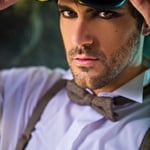 Diego Otero, mister españa, diego otero mister españa, laura diaz, miss toledo, miss toledo laura diaz, steam katt, steamkatt, steampunk fashion, steampunk style, steampunk makeup