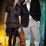 Diego Otero, mister españa, diego otero mister españa, laura diaz, miss toledo, miss toledo laura diaz, steam katt, steamkatt, steampunk fashion, steampunk style, steampunk makeup