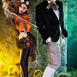 Diego Otero, mister españa, diego otero mister españa, laura diaz, miss toledo, miss toledo laura diaz, steam katt, steamkatt, steampunk fashion, steampunk style, steampunk makeup