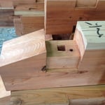 梁同士が段違いに組み合う「渡り腮(アゴ)」