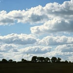 Wolken über Schleswig-Holstein; "Le Tour" II  Oktober 2002