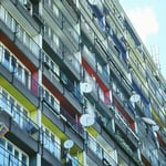 Enge: Mietshaus über die Pallasstrasse, Berlin-Kreuzberg