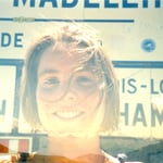 Velotour mit Serge. Auf dem "Col de Madelaine" in den französischen Alpen, Sommer 1996