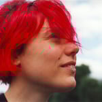 Fotosession an der Flotowstrasse. Berlin, August 1999