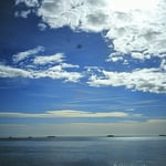 Wolken über Schleswig-Holstein; "Le Tour" II Oktober 2002