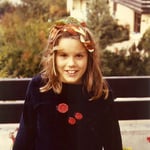 Zu Besuch bei Papi. In Gattikon, 1983