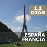 Pasando por  Madrid, Burdeos, Valle Del Loira, Paris, Limoges, Lourdes, Zaragoza