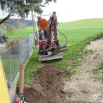 Ein- und Auslauf Badeteich