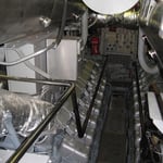 I motori termici connessi ai generatori.